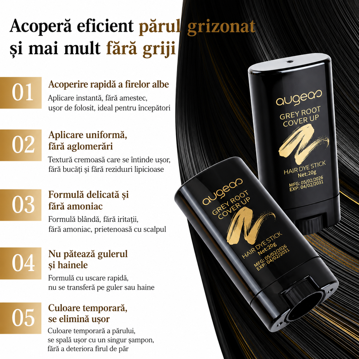 Stick și Pieptene Magic pentru Păr